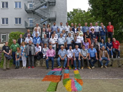 Klassenfoto Abi77 in 2017 zum 40gsten